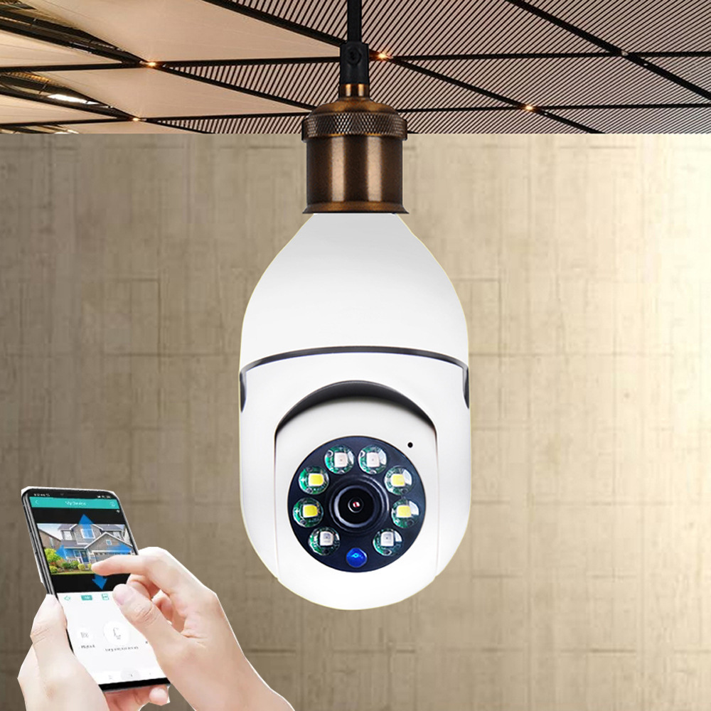 WiFi CAMERA 1080P Bulb 4X Zoom 5GWiFi Alarm Monitor - Image 5